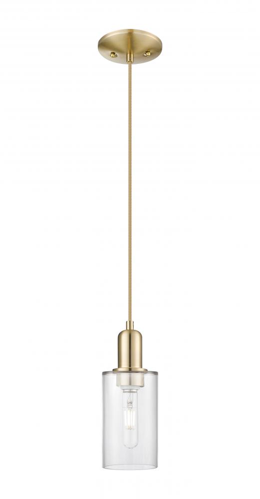 Clymer - 1 Light - 4 inch - Champagne Bronze - Cord hung - Mini Pendant
