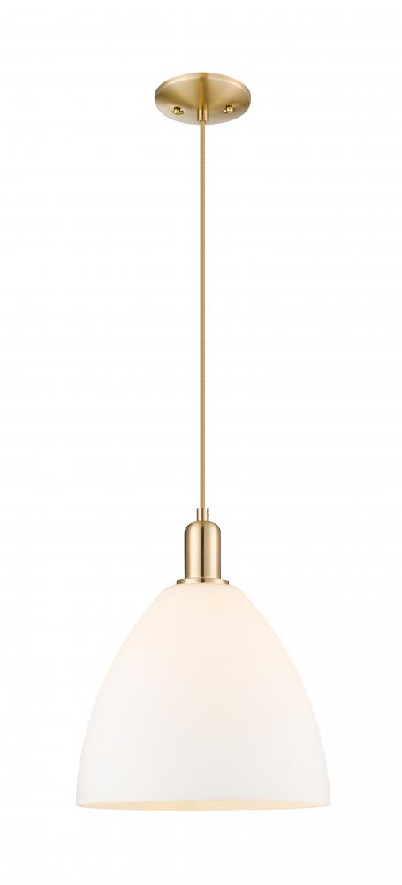 Bristol - 1 Light - 12 inch - Champagne Bronze - Cord hung - Mini Pendant