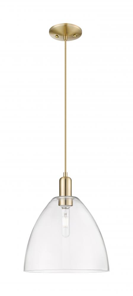 Bristol - 1 Light - 12 inch - Champagne Bronze - Cord hung - Mini Pendant