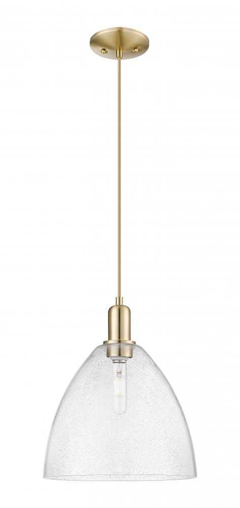 Bristol - 1 Light - 12 inch - Champagne Bronze - Cord hung - Mini Pendant