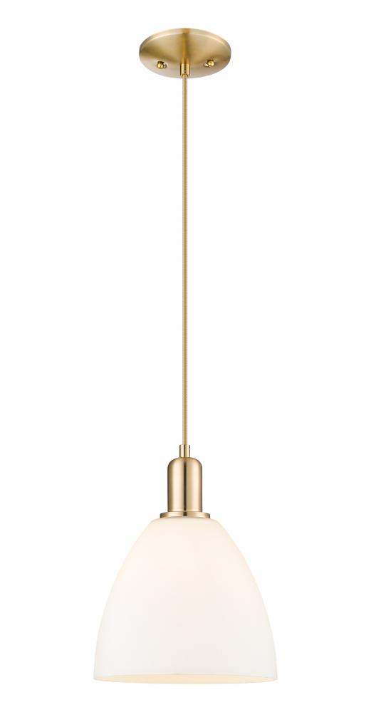 Bristol - 1 Light - 9 inch - Champagne Bronze - Cord hung - Mini Pendant