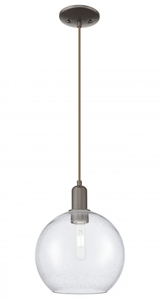 Athens - 1 Light - 10 inch - Oil Rubbed Bronze - Cord hung - Mini Pendant