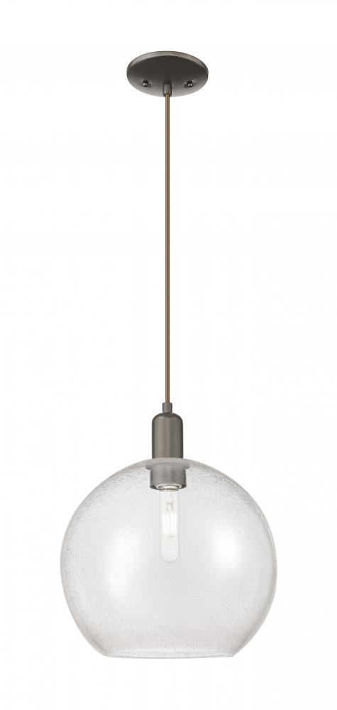 Athens - 1 Light - 12 inch - Oil Rubbed Bronze - Cord hung - Mini Pendant