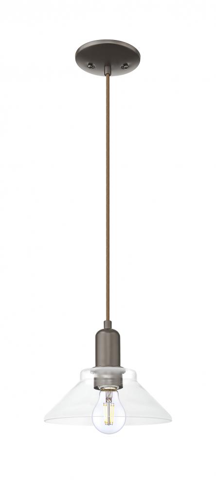 Orwell - 1 Light - 8 inch - Oil Rubbed Bronze - Cord hung - Mini Pendant