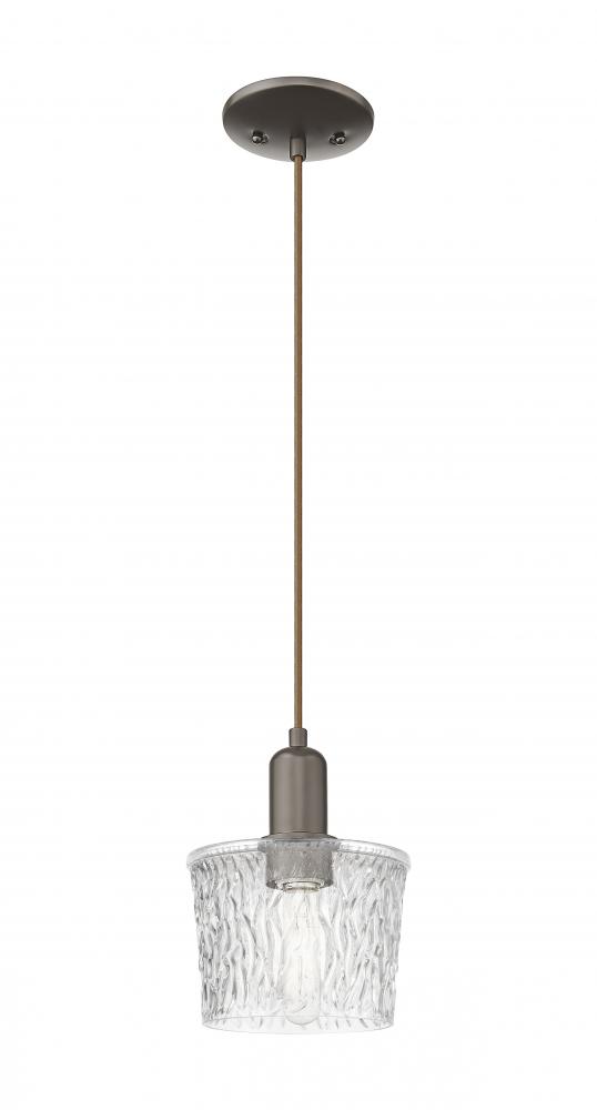 Niagara - 1 Light - 7 inch - Oil Rubbed Bronze - Cord hung - Mini Pendant
