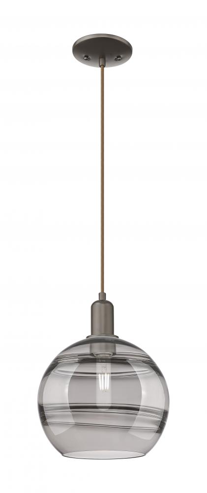 Rochester - 1 Light - 10 inch - Oil Rubbed Bronze - Cord hung - Mini Pendant