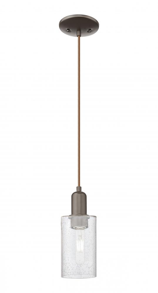 Clymer - 1 Light - 4 inch - Oil Rubbed Bronze - Cord hung - Mini Pendant