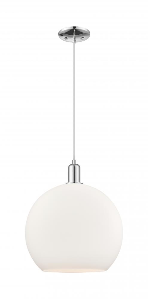Athens - 1 Light - 14 inch - Polished Chrome - Cord hung - Mini Pendant