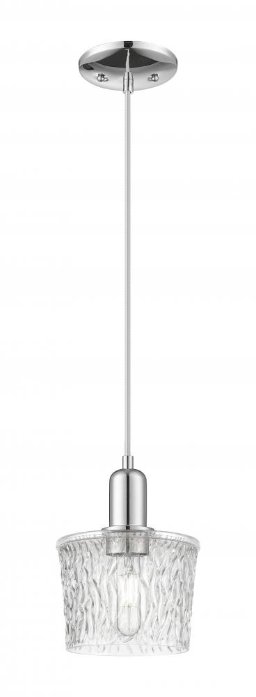 Niagara - 1 Light - 7 inch - Polished Chrome - Cord hung - Mini Pendant