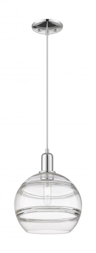 Rochester - 1 Light - 10 inch - Polished Chrome - Cord hung - Mini Pendant