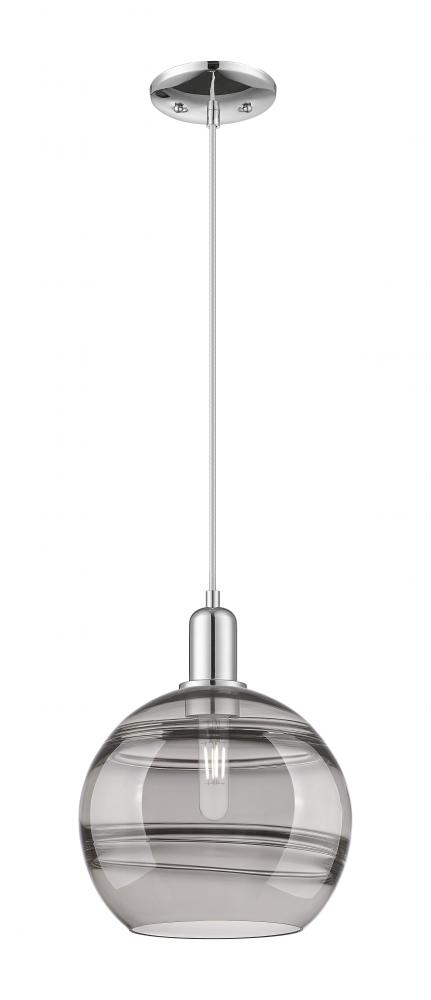 Rochester - 1 Light - 10 inch - Polished Chrome - Cord hung - Mini Pendant