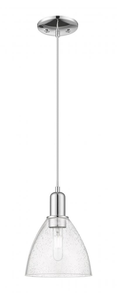 Bristol - 1 Light - 8 inch - Polished Chrome - Cord hung - Mini Pendant