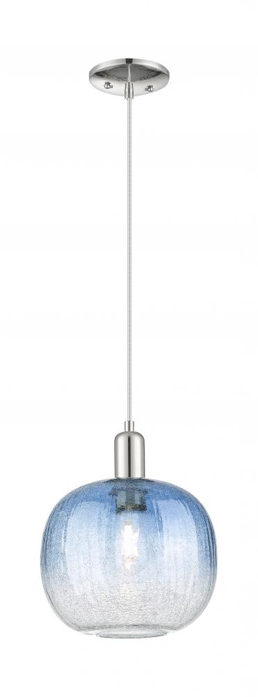 Brookhaven Sphere - 1 Light - 6 inch - Polished Nickel - Cord hung - Mini Pendant