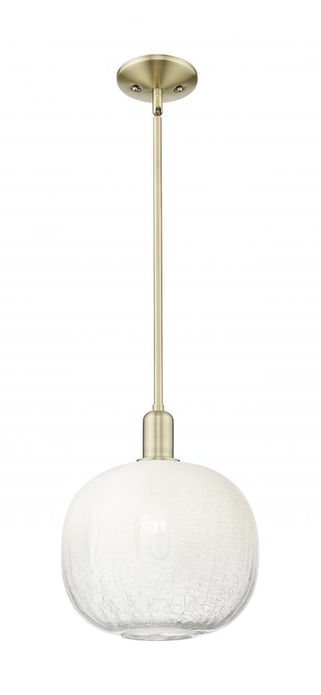Brookhaven Sphere - 1 Light - 6 inch - Antique Brass - Mini Pendant