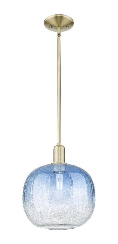 Brookhaven Sphere - 1 Light - 6 inch - Antique Brass - Mini Pendant