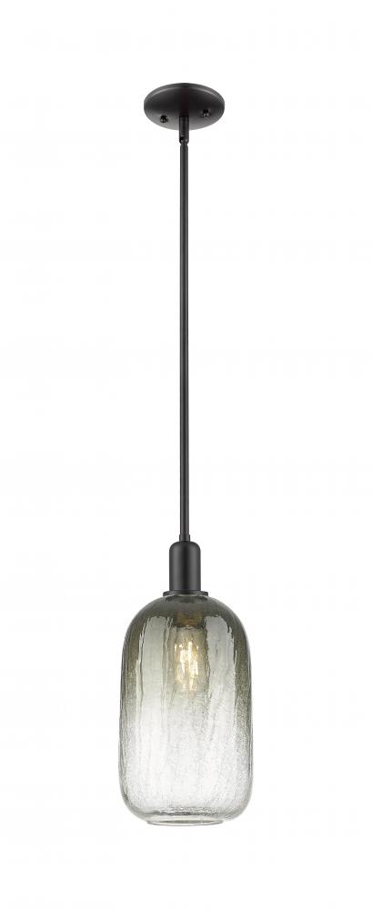 Brookhaven Cloche - 1 Light - 6 inch - Matte Black - Mini Pendant