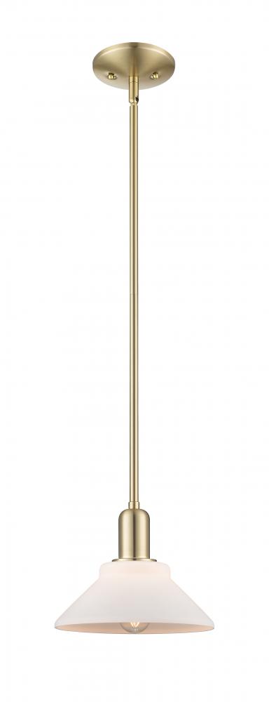 Orwell - 1 Light - 8 inch - Champagne Bronze - Stem hung - Mini Pendant