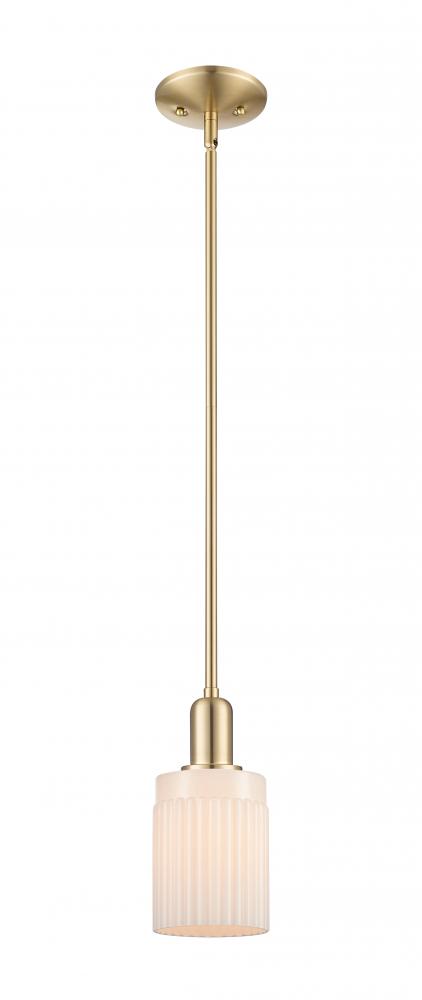 Hadley - 1 Light - 5 inch - Champagne Bronze - Stem hung - Mini Pendant