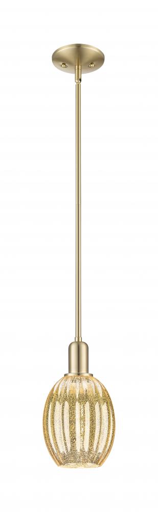 Preston Bulb - 1 Light - 6 inch - Champagne Bronze - Mini Pendant