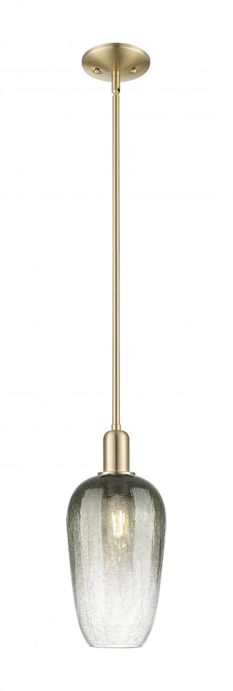 Brookhaven Flute - 1 Light - 6 inch - Champagne Bronze - Mini Pendant