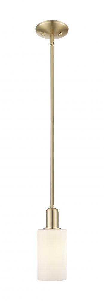 Clymer - 1 Light - 4 inch - Champagne Bronze - Stem hung - Mini Pendant