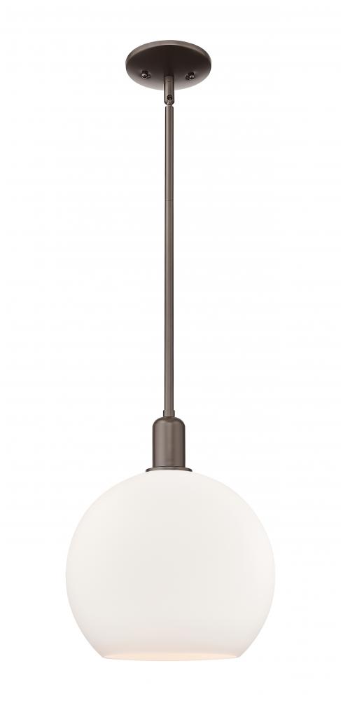 Athens - 1 Light - 14 inch - Oil Rubbed Bronze - Stem hung - Mini Pendant