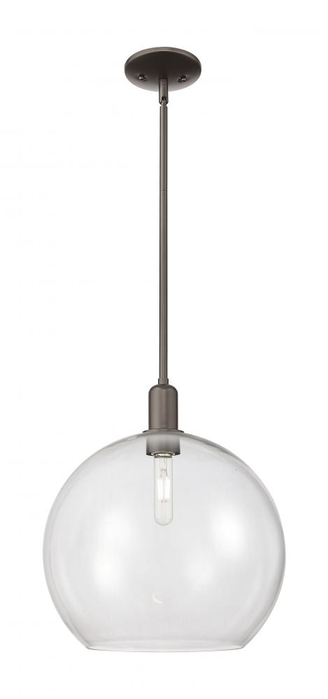 Athens - 1 Light - 14 inch - Oil Rubbed Bronze - Stem hung - Mini Pendant