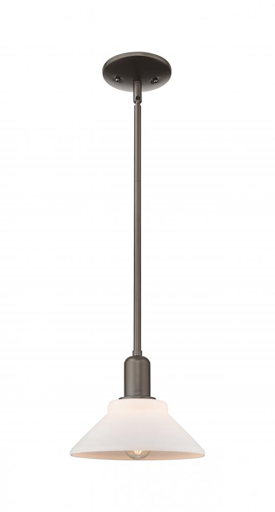Orwell - 1 Light - 8 inch - Oil Rubbed Bronze - Stem hung - Mini Pendant