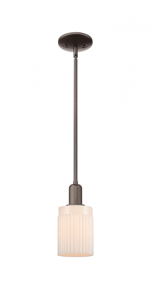 Hadley - 1 Light - 5 inch - Oil Rubbed Bronze - Stem hung - Mini Pendant