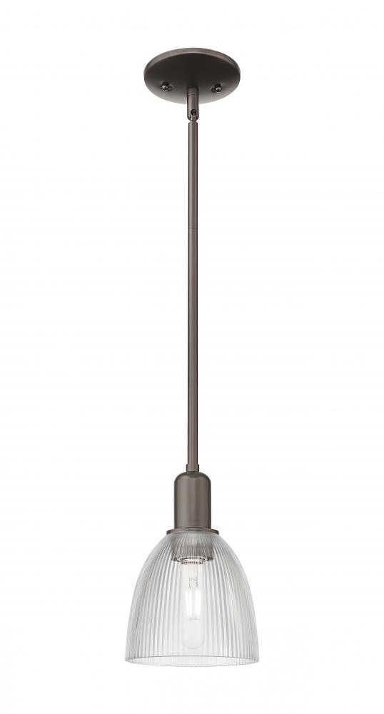 Castile - 1 Light - 6 inch - Oil Rubbed Bronze - Stem hung - Mini Pendant