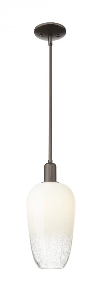 Brookhaven Flute - 1 Light - 6 inch - Oil Rubbed Bronze - Mini Pendant