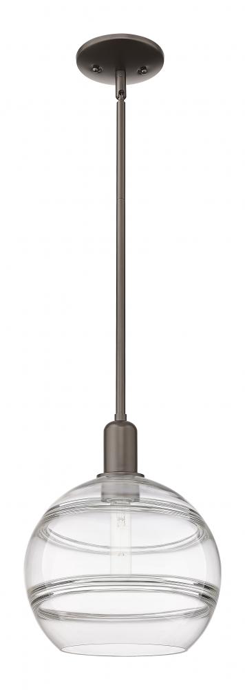 Rochester - 1 Light - 10 inch - Oil Rubbed Bronze - Stem hung - Mini Pendant