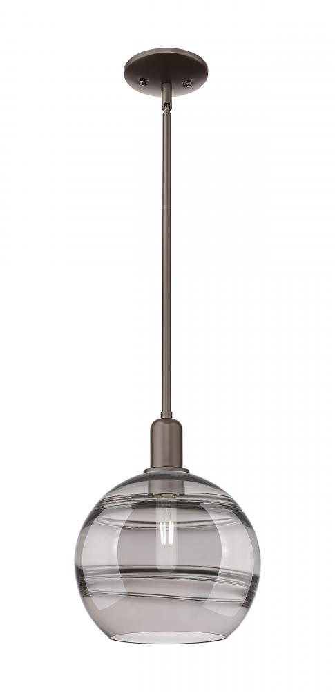 Rochester - 1 Light - 10 inch - Oil Rubbed Bronze - Stem hung - Mini Pendant