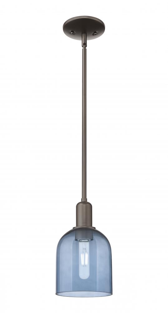 Bella - 1 Light - 6 inch - Oil Rubbed Bronze - Stem hung - Mini Pendant
