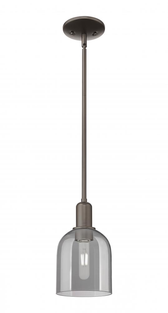 Bella - 1 Light - 6 inch - Oil Rubbed Bronze - Stem hung - Mini Pendant