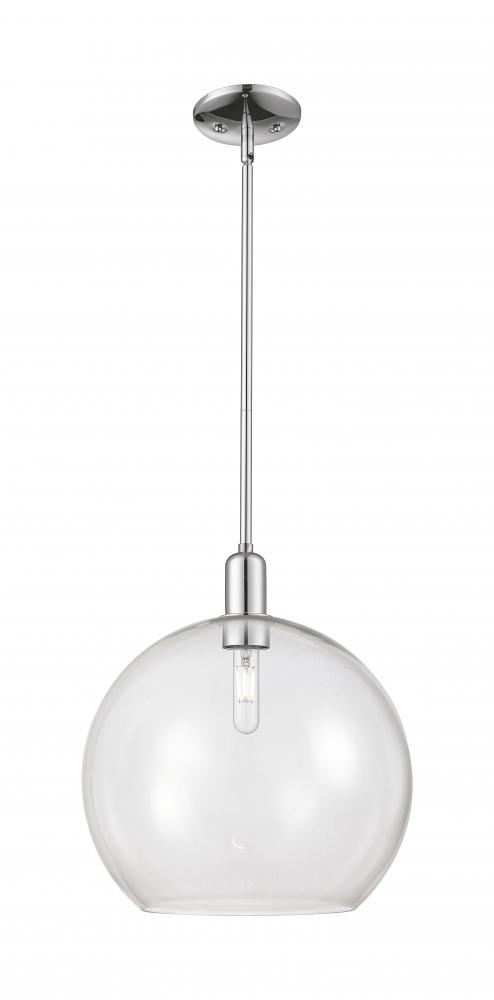 Athens - 1 Light - 14 inch - Polished Chrome - Stem hung - Mini Pendant