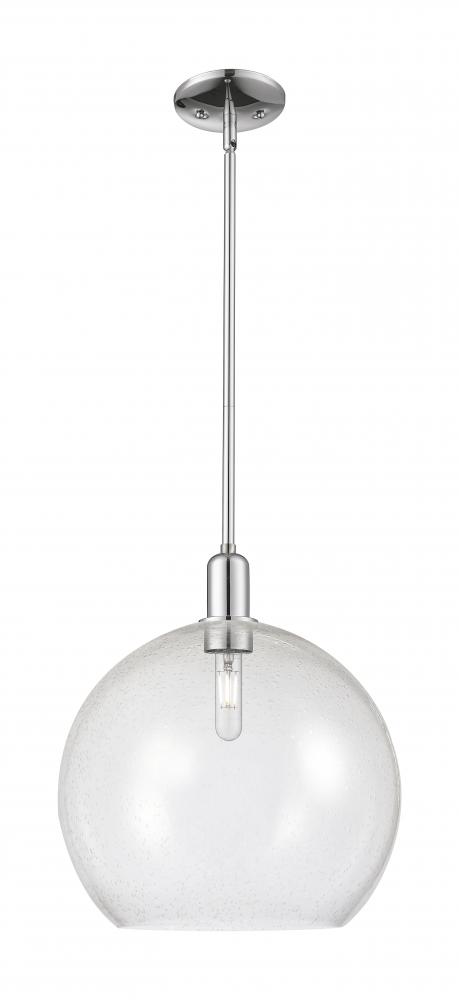 Athens - 1 Light - 14 inch - Polished Chrome - Stem hung - Mini Pendant