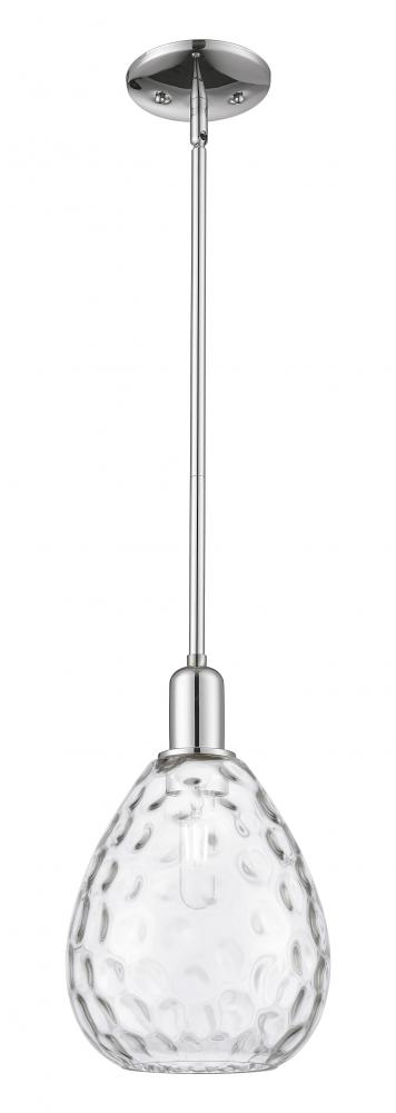Waverly - 1 Light - 8 inch - Polished Chrome - Stem hung - Mini Pendant