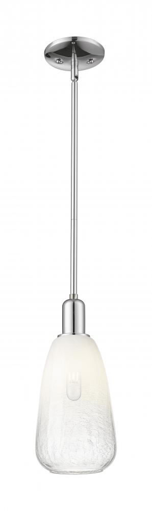 Brookhaven Almond - 1 Light - 6 inch - Polished Chrome - Mini Pendant