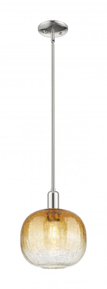 Brookhaven Sphere - 1 Light - 6 inch - Polished Nickel - Mini Pendant