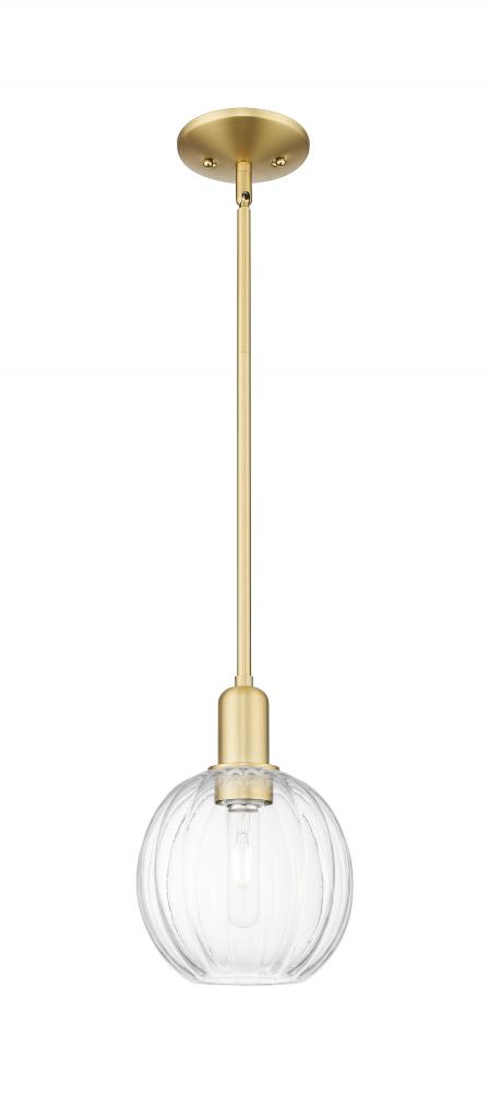Preston Globe - 1 Light - 6 inch - Satin Gold - Mini Pendant