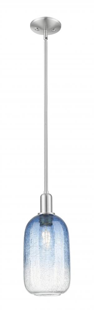 Brookhaven Cloche - 1 Light - 6 inch - Brushed Satin Nickel - Mini Pendant