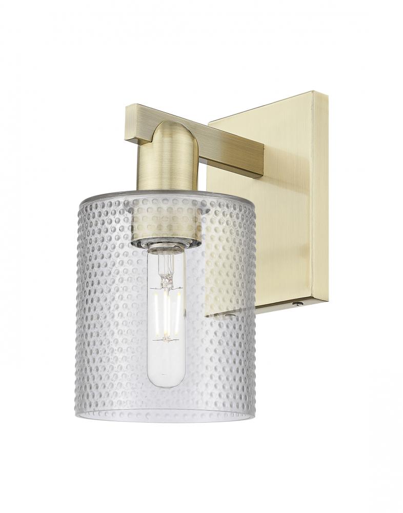 Cobbleskill - 1 Light - 5 inch - Antique Brass - Sconce