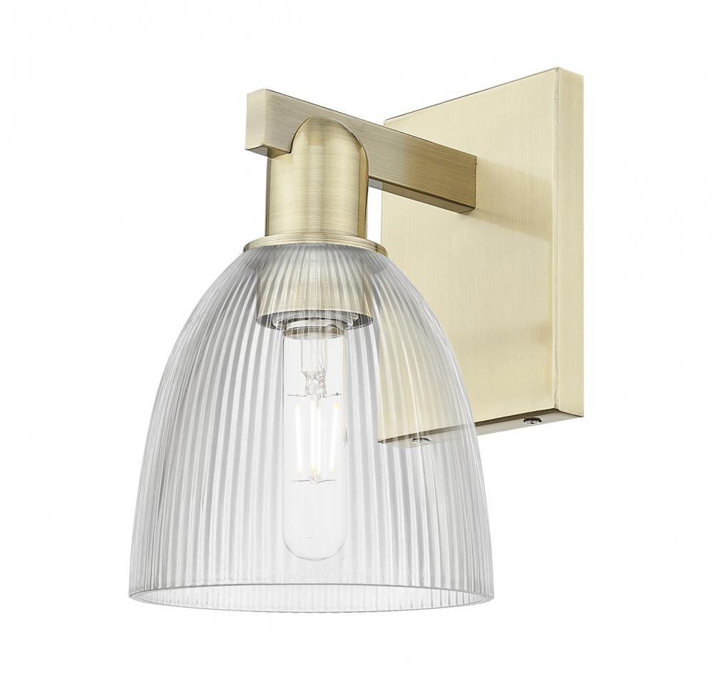 Castile - 1 Light - 6 inch - Antique Brass - Sconce