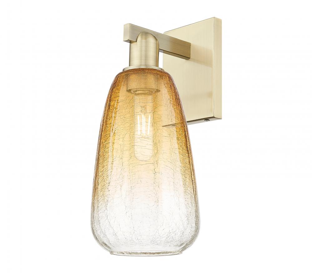 Brookhaven Almond - 1 Light - 6 inch - Antique Brass - Sconce