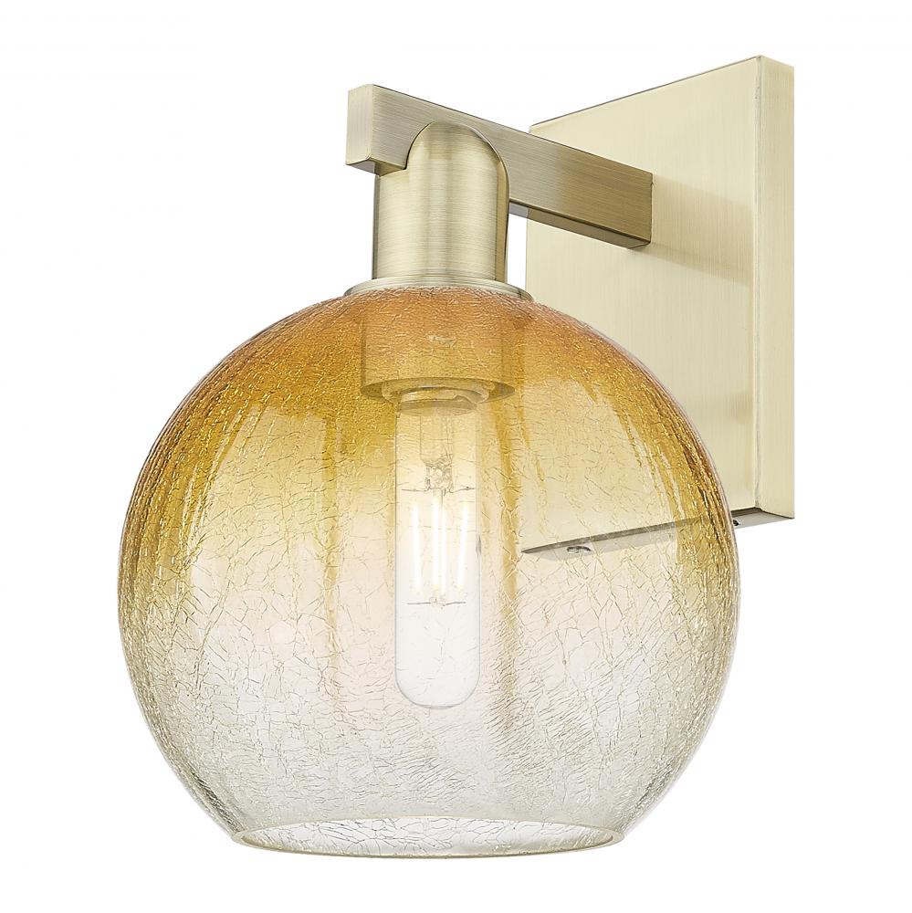 Brookhaven Globe - 1 Light - 6 inch - Antique Brass - Sconce