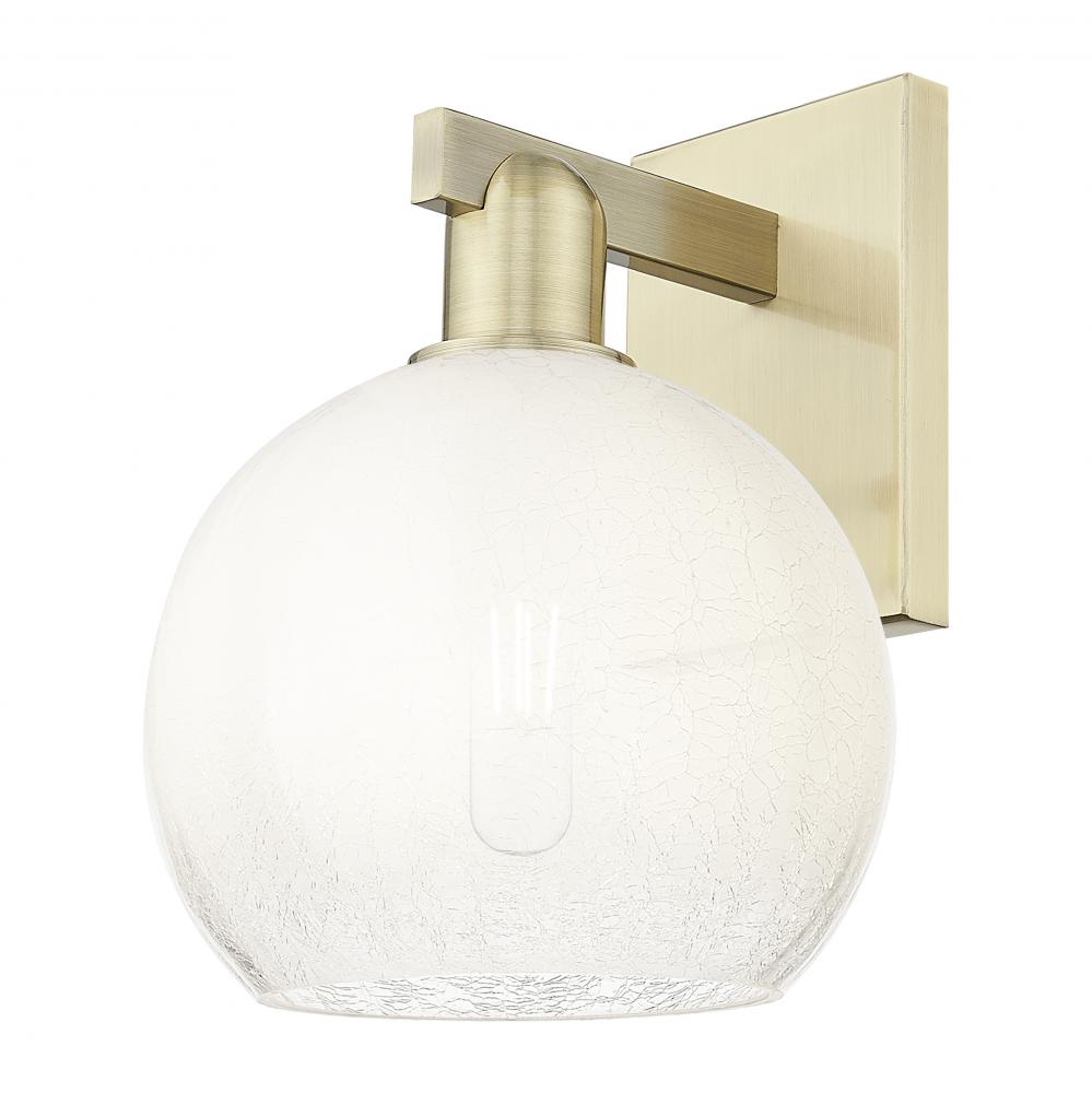 Brookhaven Globe - 1 Light - 6 inch - Antique Brass - Sconce