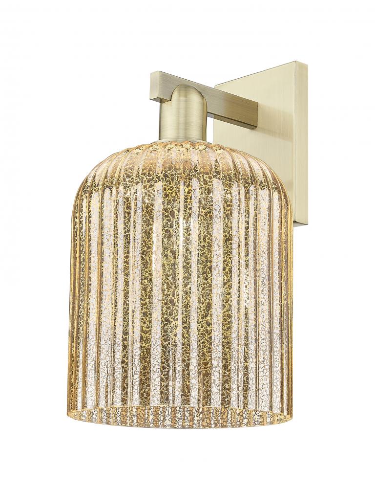 Bridal Veil - 1 Light - 8 inch - Antique Brass - Sconce