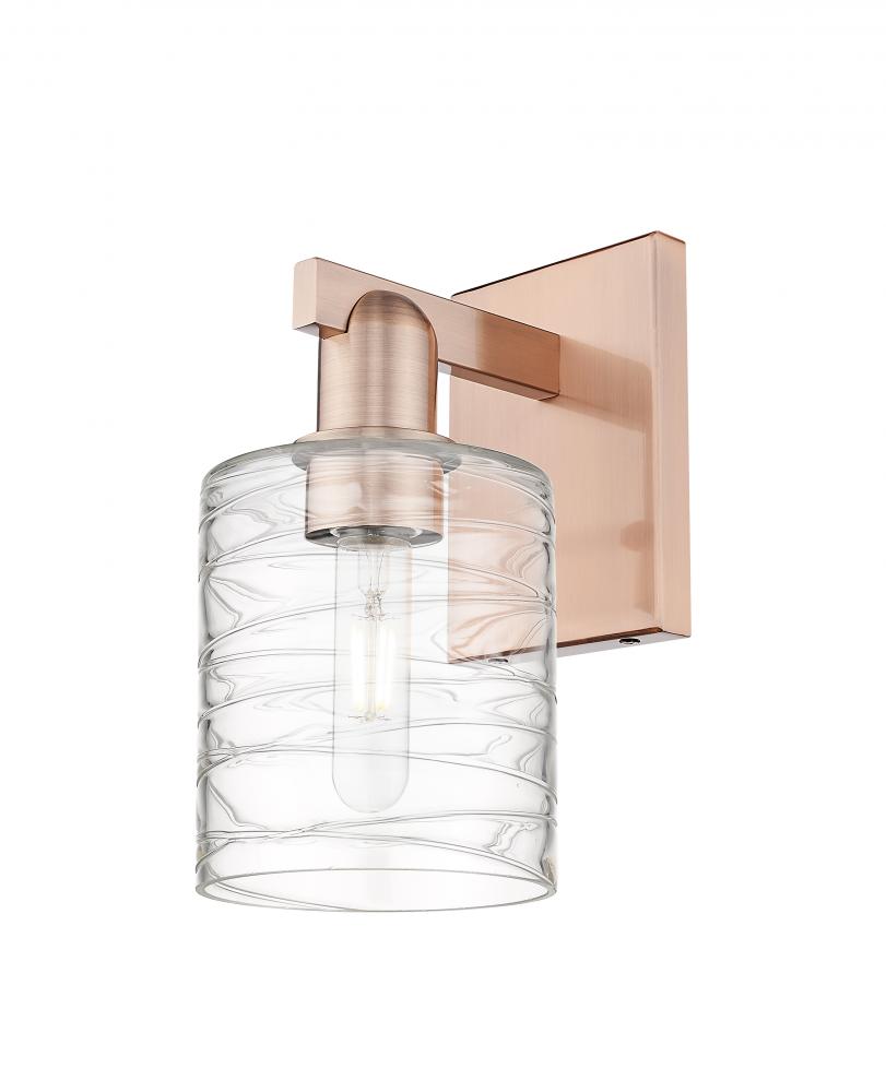 Cobbleskill - 1 Light - 5 inch - Antique Copper - Sconce