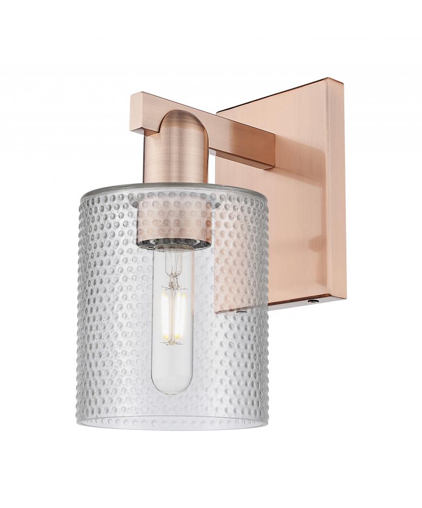 Cobbleskill - 1 Light - 5 inch - Antique Copper - Sconce